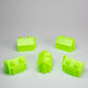 Green Western Style House 5 Pieces