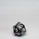 Black Acrylic 22mm D20 Spindown