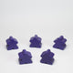 Purple Wooden 15mm Meeple Pack of 5