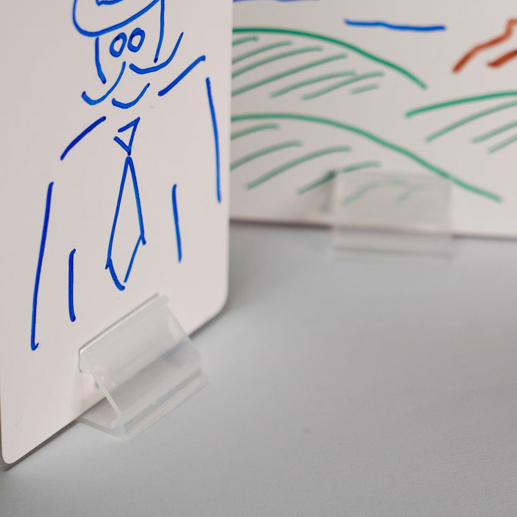 Clear Card Stand Clips Pack of 5