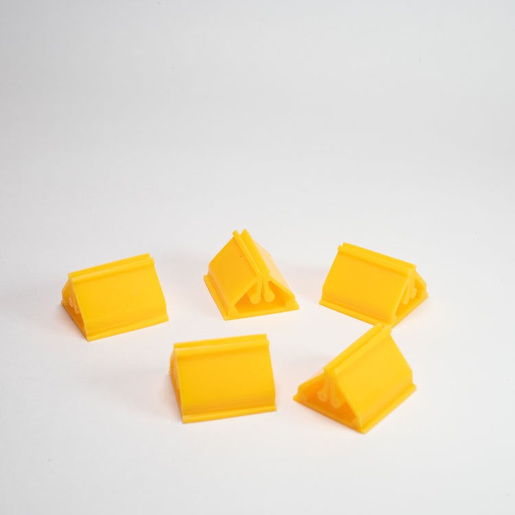 Yellow Card Stand Clips Pack of 5