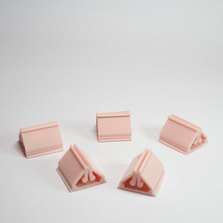 Pink Card Stand Clips Pack of 5