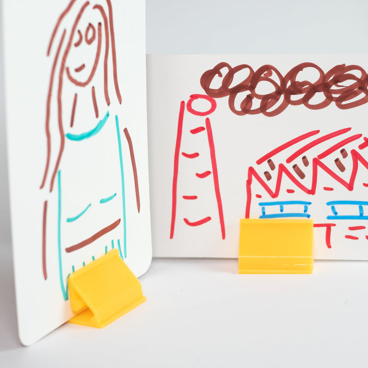 Yellow Card Stand Clips Pack of 5