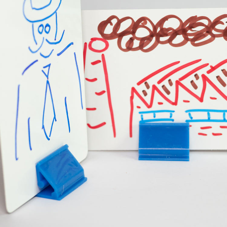 Blue Card Stand Clips Pack of 5