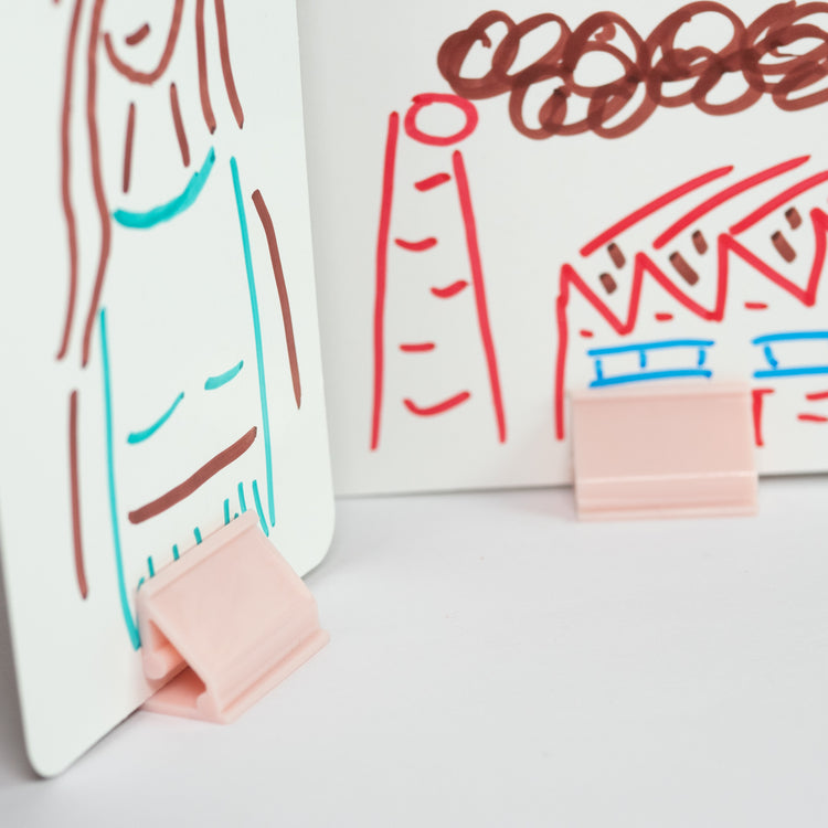 Pink Card Stand Clips Pack of 5