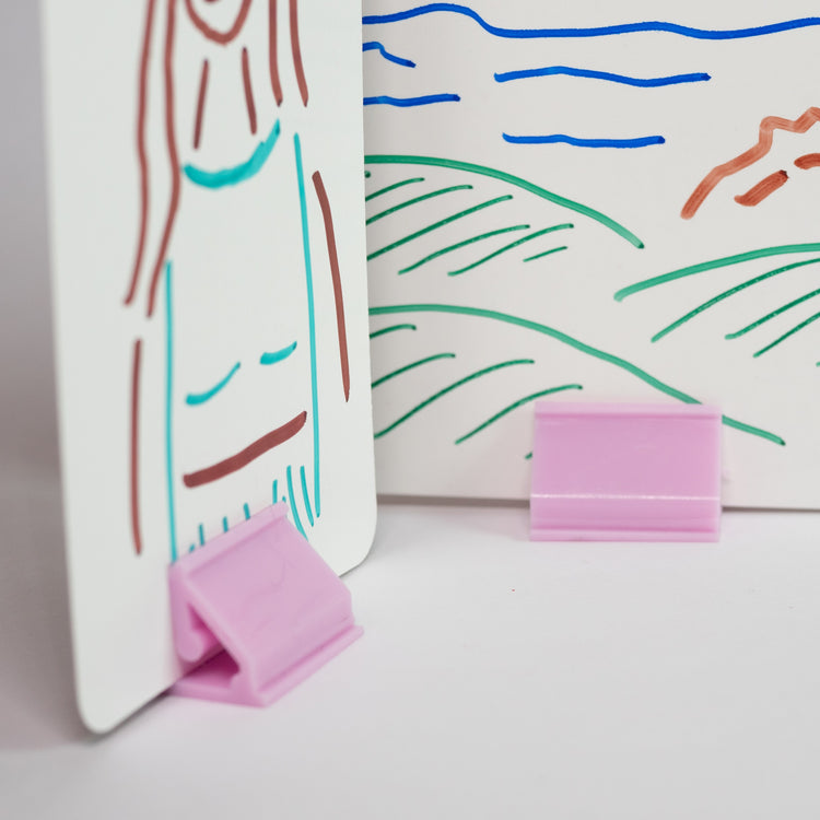 Purple Card Stand Clips Pack of 5