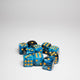 Blue / Black D6 12mm dice 10 pack
