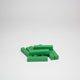 Green Wooden Sticks 25mm Pack of 10