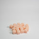 Opaque Light Peach Acrylic Cube 8mm Game Pieces 20 pack
