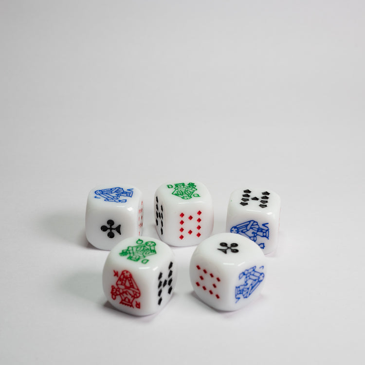 16mm Poker Dice Pack of 5