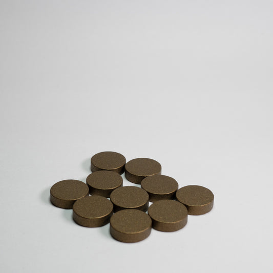 Bronze Wooden Discs 15mm Pack of 10