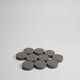 Grey Wooden Discs 15mm Pack of 10
