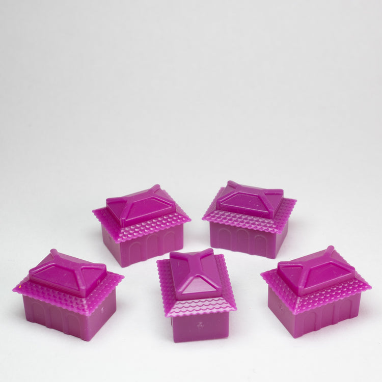 Purple Eastern Style House 5 Pieces