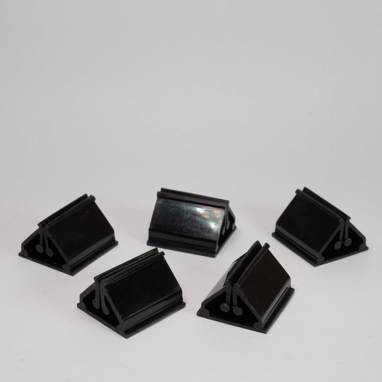 Black Card Stand Clips Pack of 5
