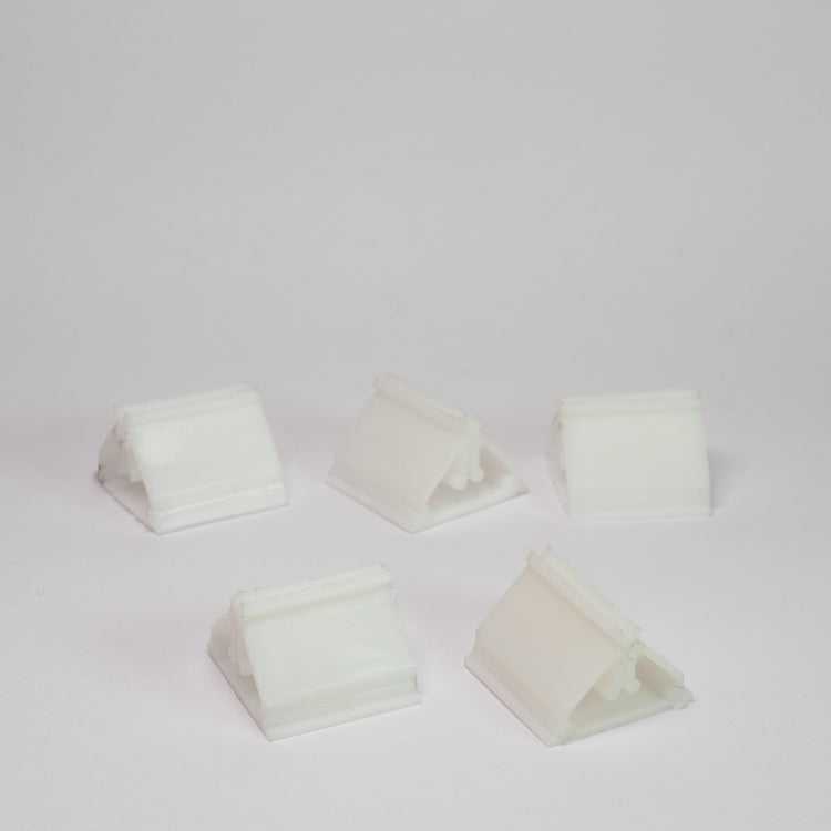 White Card Stand Clips Pack of 5