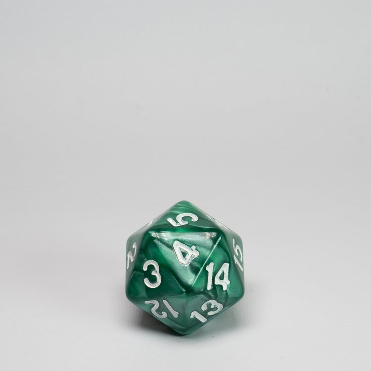 Green Acrylic 22mm D20 Spindown