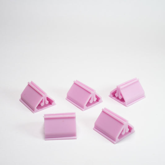 Purple Card Stand Clips Pack of 5