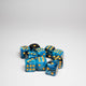Blue / Black D6 12mm dice 10 pack