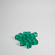 Green Acrylic Cube 8mm Game Pieces 20 pack