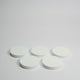 White Wooden Discs 25mm Pack of 5